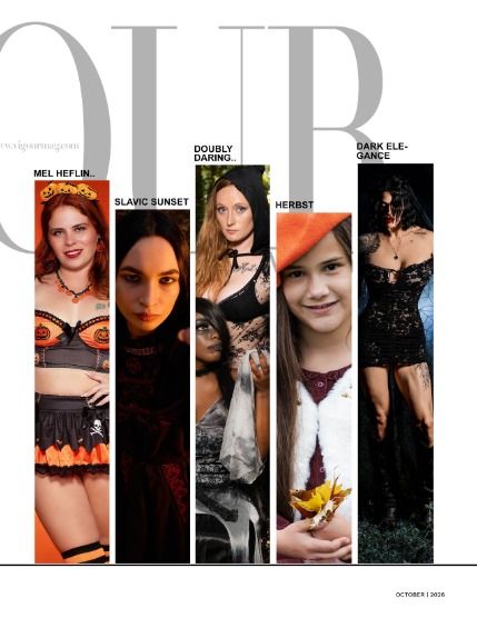 Вигор, журнал. Халловин'с Халл Хоррорс специальный выпуск, 2026 (VIGOUR MAGAZINE Halloween's Hall of Horrors: A Special Edition 2026), page 3