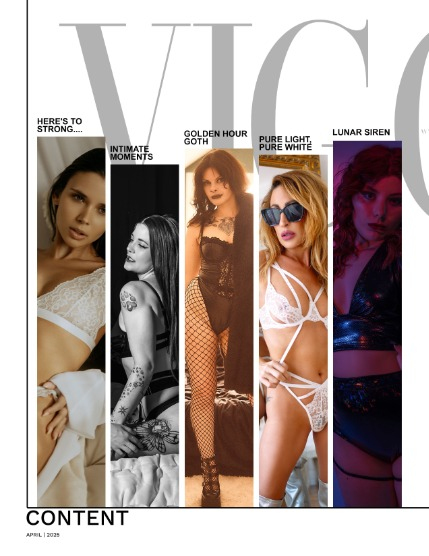 VIGOUR MAGAZINE Nude & Boudoir | April 2025 | Issue 07, page 2