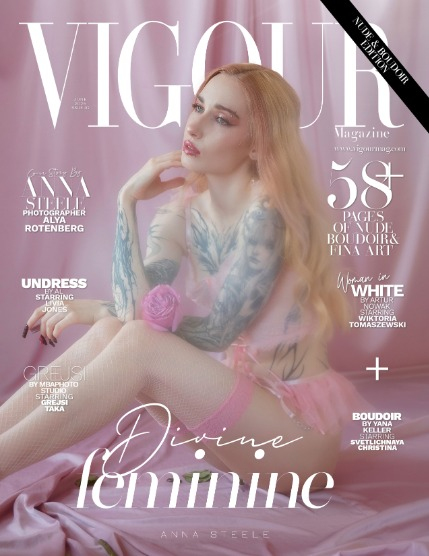 VIGOUR MAGAZINE Nude & Boudoir | June 2025 | Issue 02, page 1