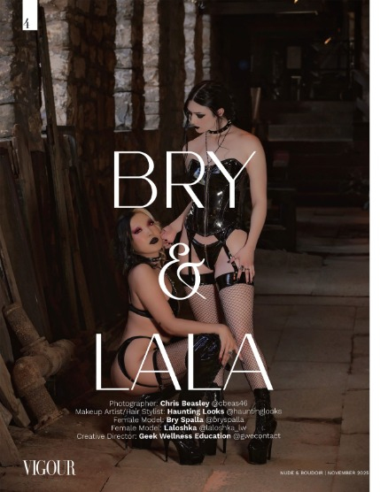 VIGOUR MAGAZINE The Nude & Boudoir | November 2025 | Issue 05, page 4