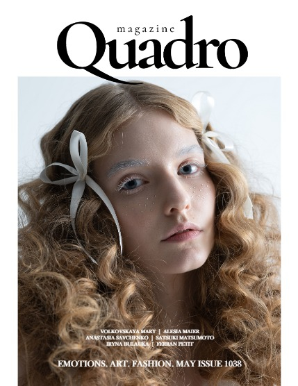 QUADRO MAGAZINE - EMOTIONS. ART. FASHION MAY (Vol 1038), page 1