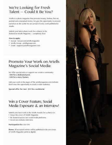 ARTELLS MAGAZINE - FANTASY & AI AUGUST (Vol 3459), page 3
