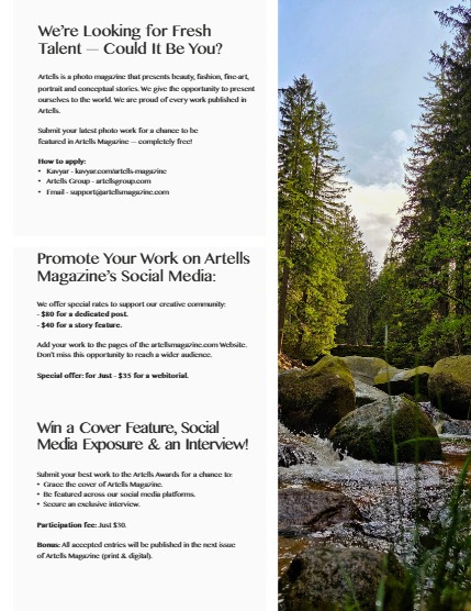 ARTELLS MAGAZINE - NATURE & TRAVELS AUGUST (Vol 3476), page 3