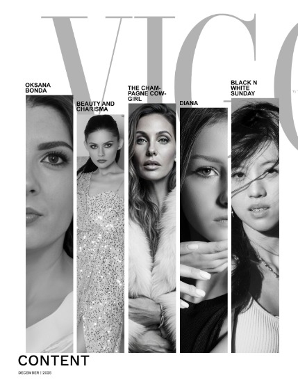 VIGOUR MAGAZINE The Black And White | December 2025 | Issue 03, page 2