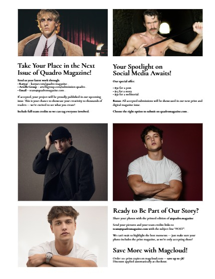 QUADRO MAGAZINE - MEN JANUARY (Vol 1420), page 3