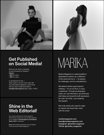 MARIKA MAGAZINE PORTRAIT (ISSUE 6413 - September), page 2