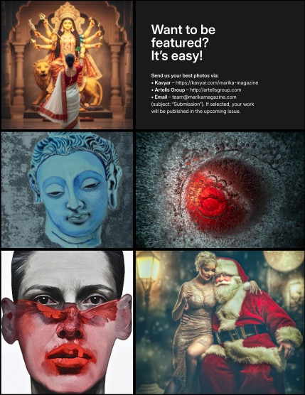 MARIKA MAGAZINE FINE-ART & AI (ISSUE 5997 - NOVEMBER), page 3