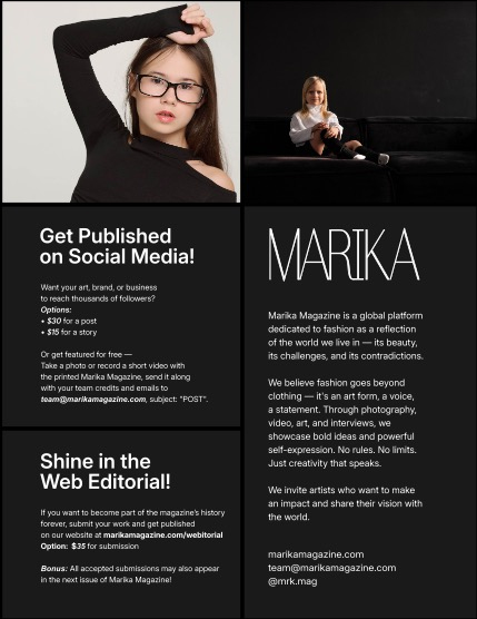 MARIKA MAGAZINE TEEN & KIDS (ISSUE 5943 - NOVEMBER), page 2