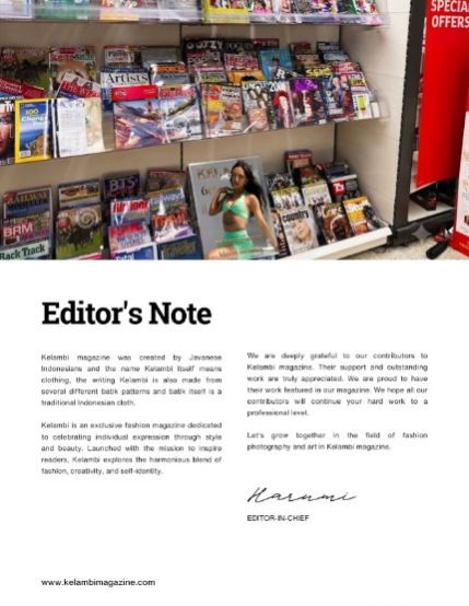 Келамби, журнал. Фитнес спорт, октябрь, выпуск 124 (Kelambi Magazine Fitness Sport October Edition Vol 124), page 4