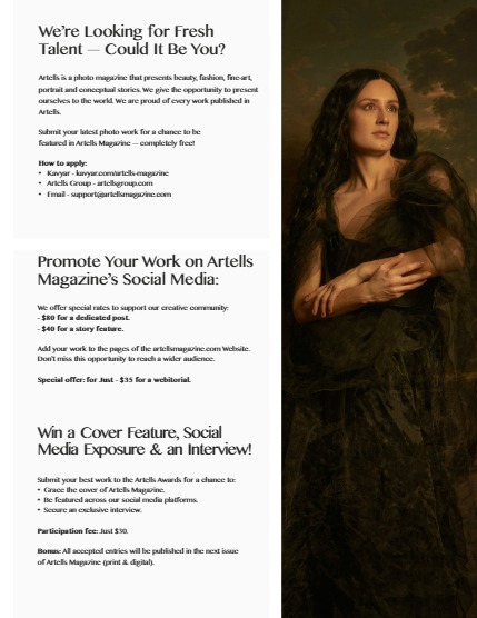 ARTELLS MAGAZINE - PORTRAIT SEPTEMBER (Vol 3572), page 3