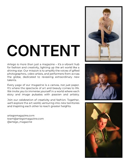 ARTEGO MAGAZINE - MEN OCTOBER ISSUE 1078, page 2