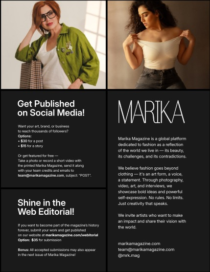 MARIKA MAGAZINE PORTRAIT (ISSUE 6225 - MARCH), page 2