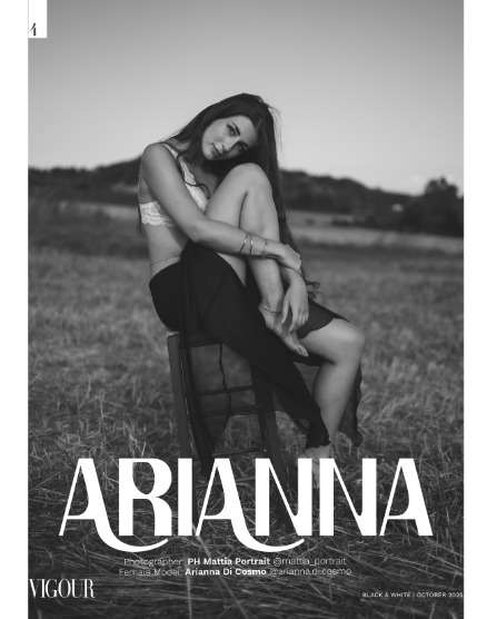 VIGOUR MAGAZINE The Black And White | October 2025 | Issue 01, page 4