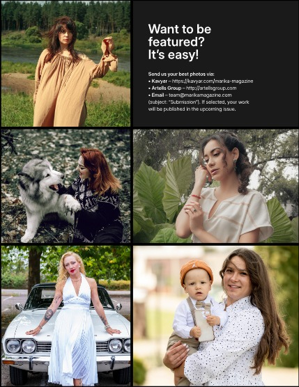 MARIKA MAGAZINE PORTRAIT (ISSUE 5993 - October), page 3