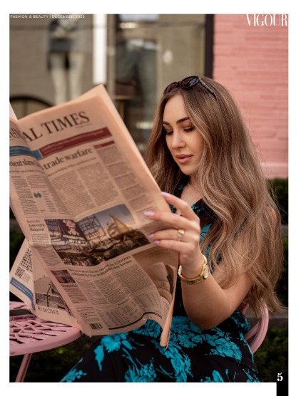 VIGOUR MAGAZINE Fashion & Beauty | December 2025 | Issue 02, page 5