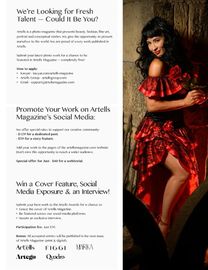 ARTELLS MAGAZINE - PORTRAIT JUNE (Vol 4140), page 3