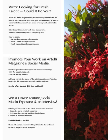 ARTELLS MAGAZINE - NATURE & TRAVELS AUGUST (Vol 3473), page 3
