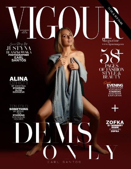 VIGOUR MAGAZINE Nude & Boudoir | September 2025 | Issue 05, page 1