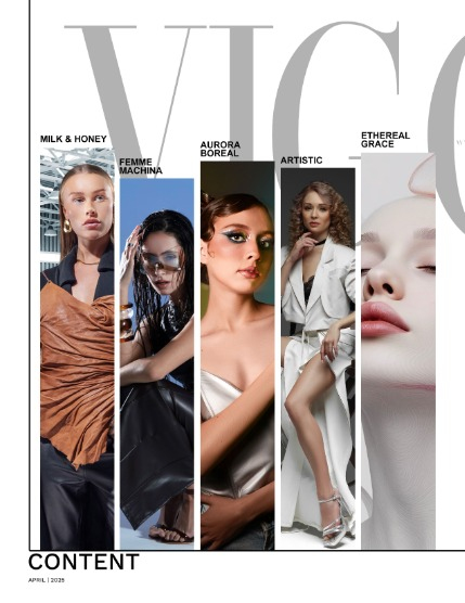 VIGOUR MAGAZINE Fashion & Beauty | April 2025 | Issue 11, page 2