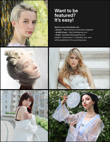 MARIKA MAGAZINE PORTRAIT (ISSUE 5813 - July), page 3