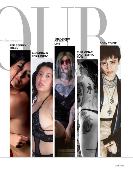 VIGOUR MAGAZINE Nude & Boudoir | July 2025 | Issue 04, page 3