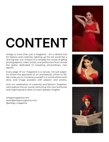 ARTEGO MAGAZINE - PORTRAIT MARCH ISSUE 749, page 2