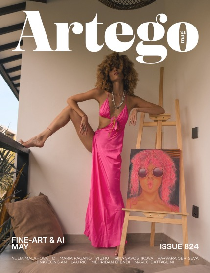 ARTEGO MAGAZINE - FINE-ART & AI MAY ISSUE 824, page 1