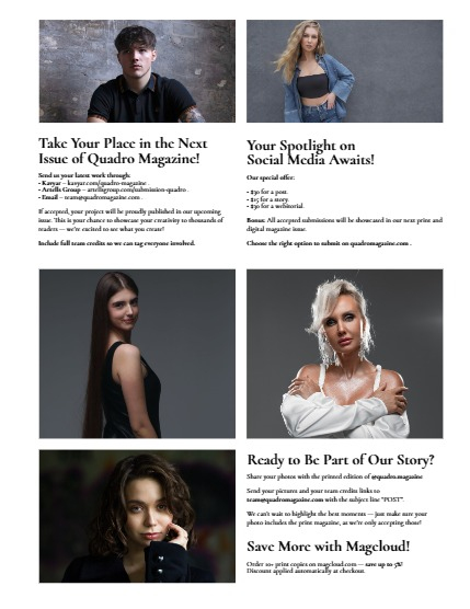 QUADRO MAGAZINE - PORTRAIT JULY (Vol 1200), page 3