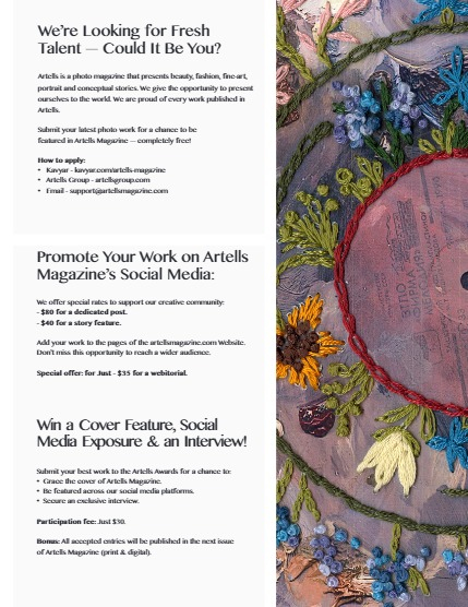 ARTELLS MAGAZINE - FINEART & VISUAL ART AUGUST (Vol 3452), page 3