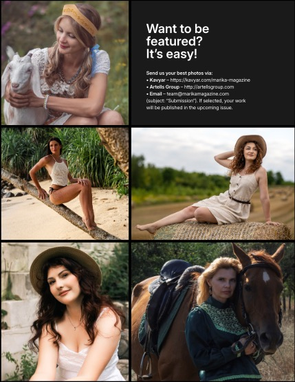 MARIKA MAGAZINE PORTRAIT (ISSUE 5922 - SEPTEMBER), page 3