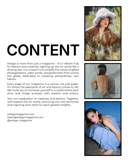 ARTEGO MAGAZINE - FASHION & GLAMOUR OCTOBER ISSUE 1089, page 2
