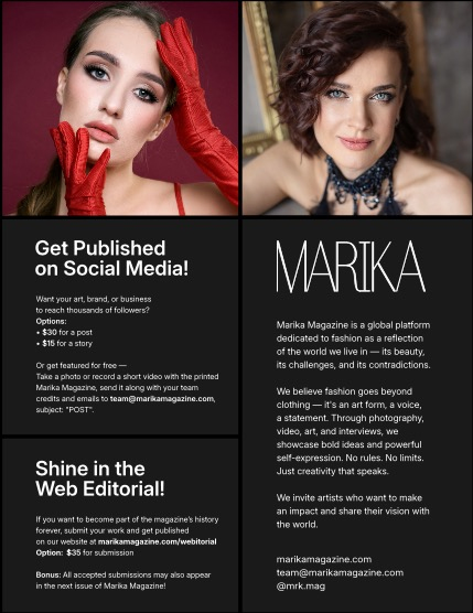 MARIKA MAGAZINE FASHION & GLAMOUR (ISSUE 5720 - JUNE), page 2