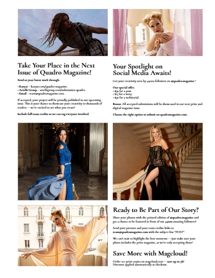 QUADRO MAGAZINE - FASHION & GLAMOUR JUNE (Vol 1131), page 3