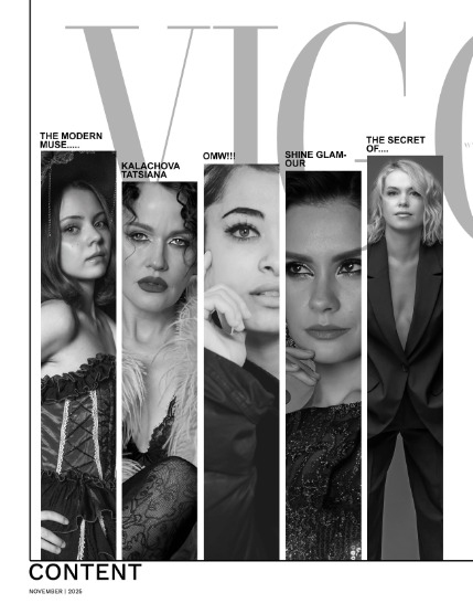 VIGOUR MAGAZINE The Black And White | October 2025 | Issue 04, page 2