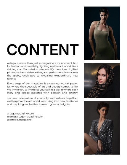 ARTEGO MAGAZINE - PORTRAIT MARCH ISSUE 754, page 2
