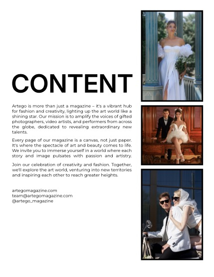 ARTEGO MAGAZINE - WEDDING DAY & FAMILY JULY ISSUE 923, page 2