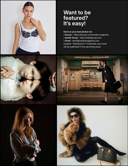 MARIKA MAGAZINE PORTRAIT (ISSUE 5785 - AUGUST), page 3
