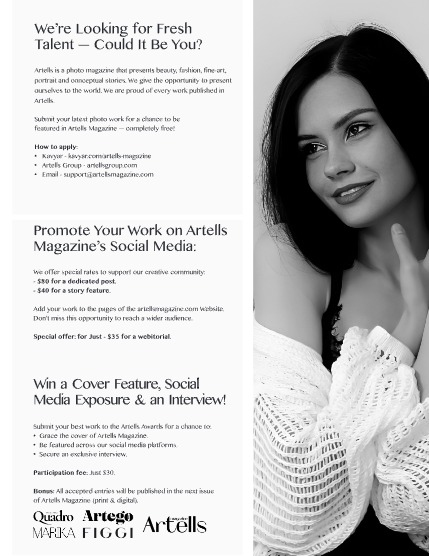 ARTELLS MAGAZINE - PORTRAIT FEBRUARY (Vol 3884), page 3