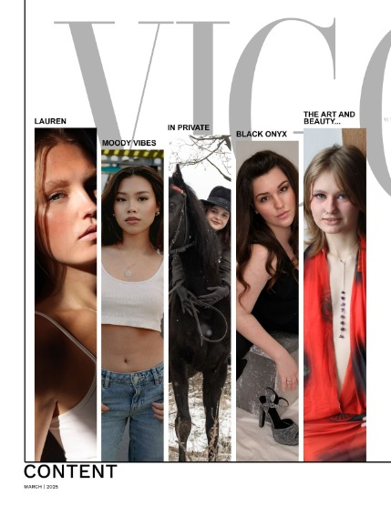 VIGOUR MAGAZINE The Art of Style | March 2025 | Issue 03, page 2