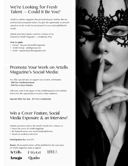 ARTELLS MAGAZINE - PORTRAIT MARCH (Vol 3938), page 3