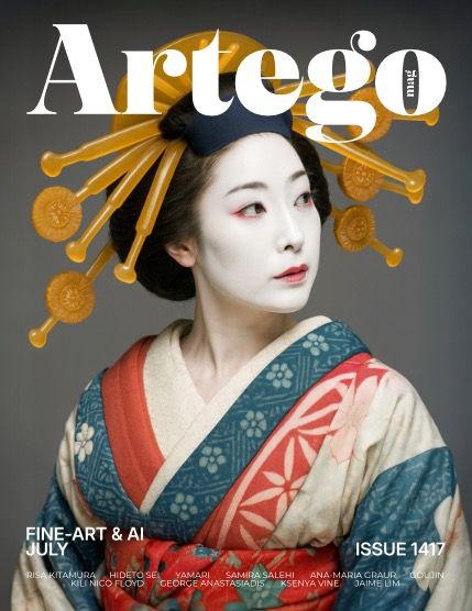 Артего, журнал. Искусство и ИИ, июль, выпуск 1417 (ARTEGO MAGAZINE - FINE-ART & AI JULY ISSUE 1417), page 1