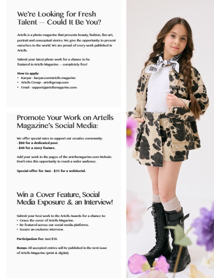 ARTELLS MAGAZINE - ARTISTIC NUDE & BOUDOIR AUGUST (Vol 3462) +18, page 3
