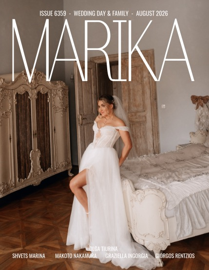 MARIKA MAGAZINE WEDDING DAY & FAMILY (ISSUE 6359 - AUGUST), page 1
