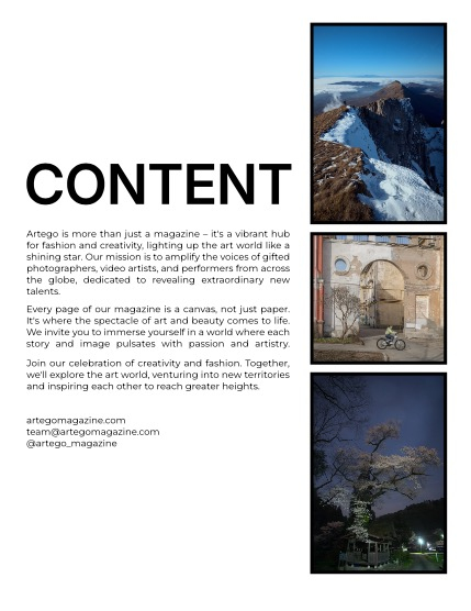 ARTEGO MAGAZINE - NATURE & TRAVELS MAY ISSUE 849, page 2