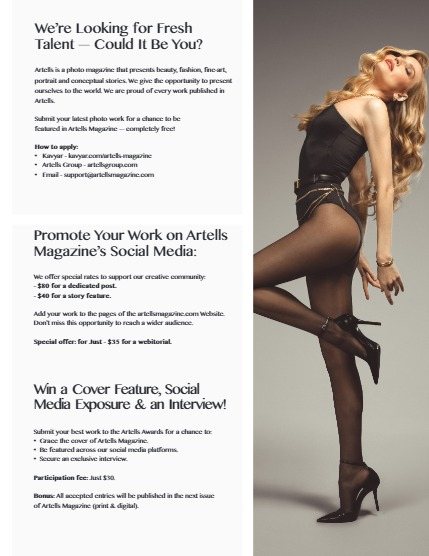 ARTELLS MAGAZINE - PORTRAIT AUGUST (Vol 3504), page 3