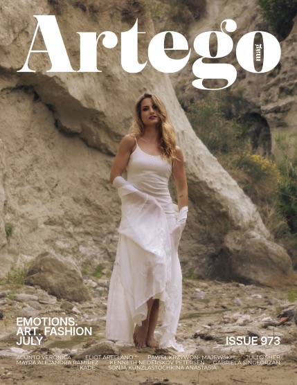 ARTEGO MAGAZINE - EMOTIONS. ART. FASHION JULY ISSUE 973, page 1