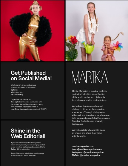MARIKA MAGAZINE TEEN & KIDS (ISSUE 6380 - AUGUST), page 2