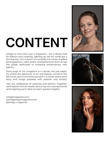 ARTEGO MAGAZINE -  PORTRAIT DECEMBER ISSUE 1175, page 2