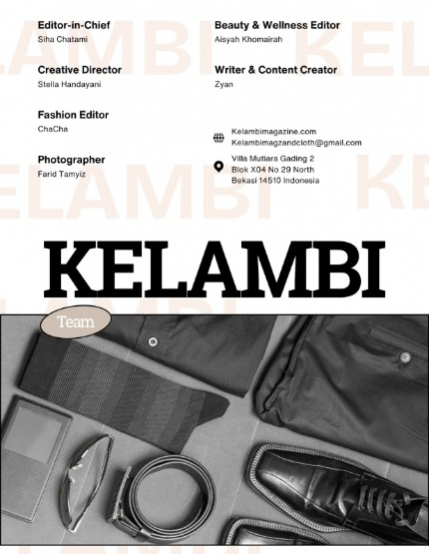 Kelambi Magazine Men Fashion Portrait May 2026 Vol 022, page 3
