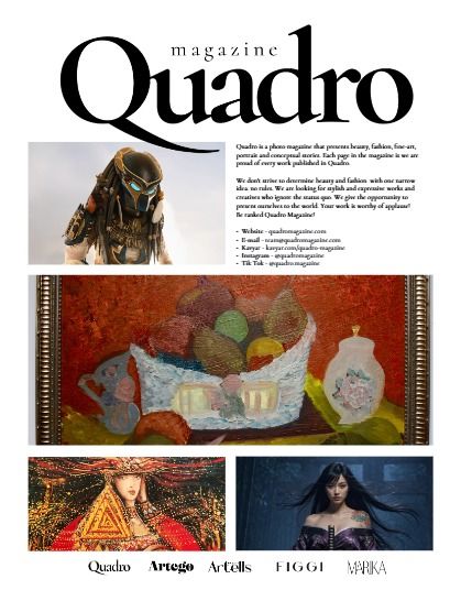Квадро, журнал. Изобразительное искусство и ИИ, сентябрь, выпуск 1721 (QUADRO MAGAZINE - FINEART & AI SEPTEMBER (Vol 1721)), page 2